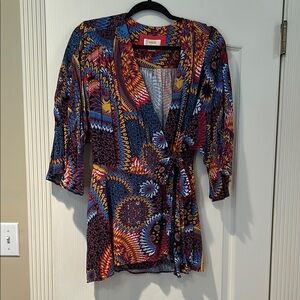 Maeve Multicolor Patterned Blouse